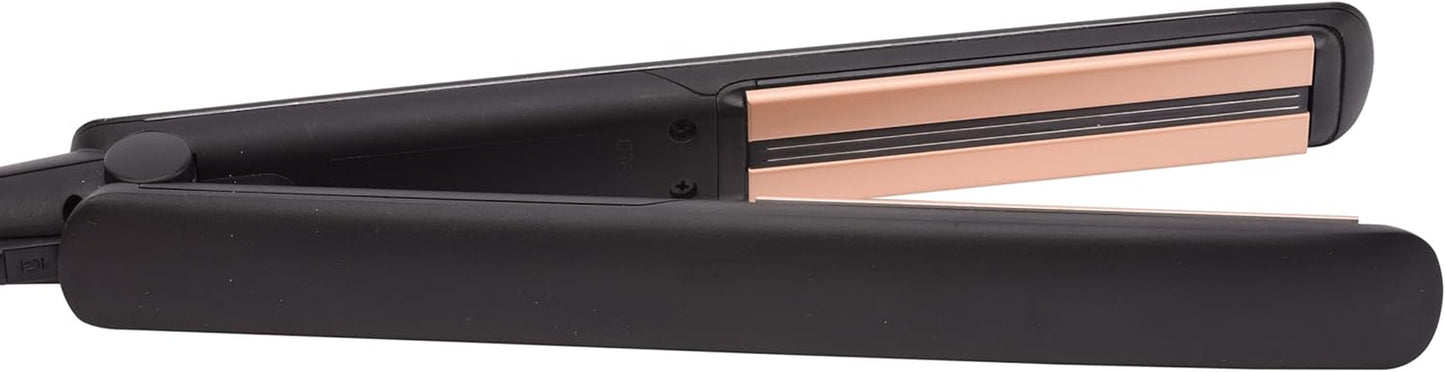 Remington Plancha Pelo Pantalla Digital, 160-230 °C, Sensor Protección Contra El Calor Para Reducir El Daño Capilar Keratin Therapy Revestimiento Cerámica Con Queratina Y Aceite De Almendra S8593