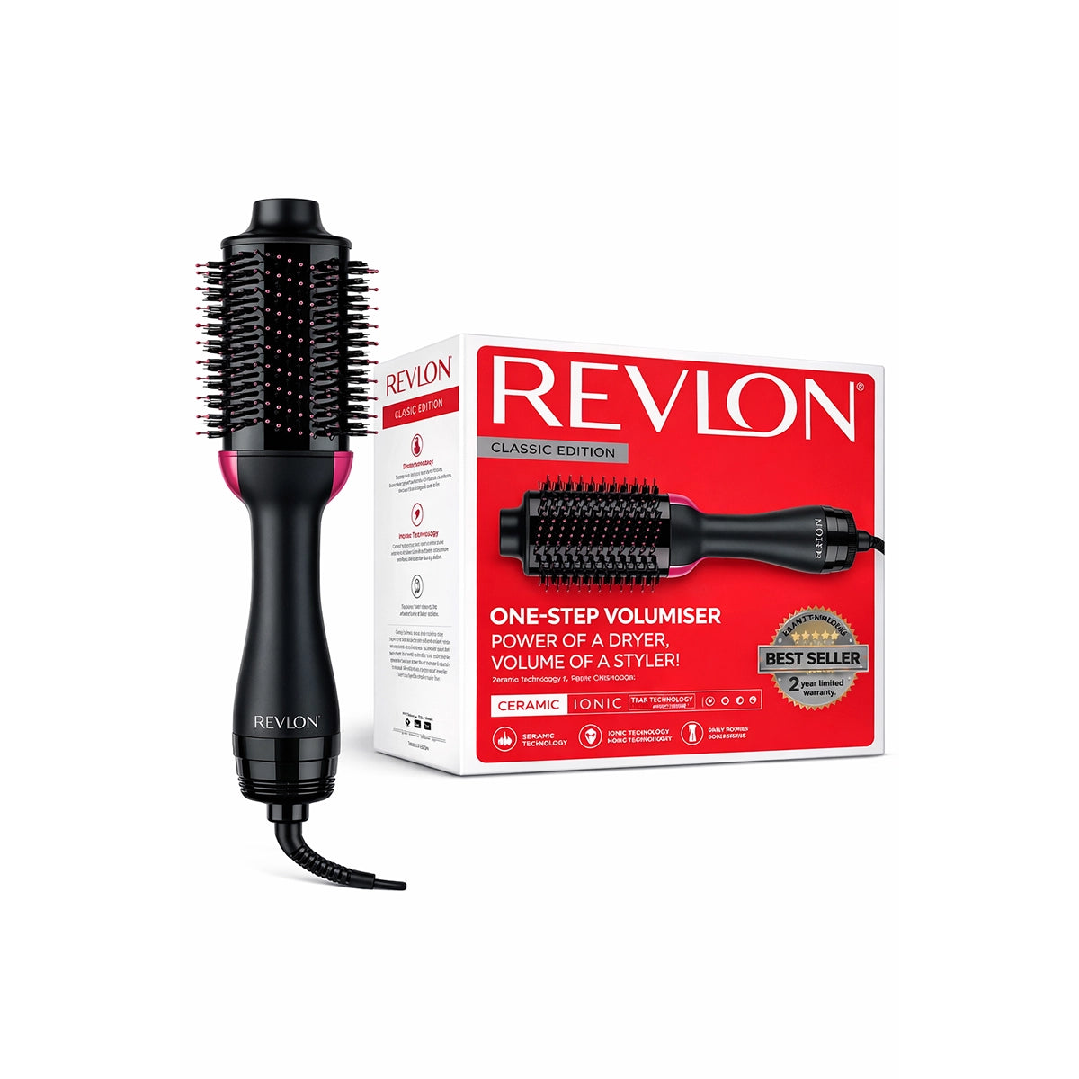 Cepillo Secador 3 en 1 Revlon™